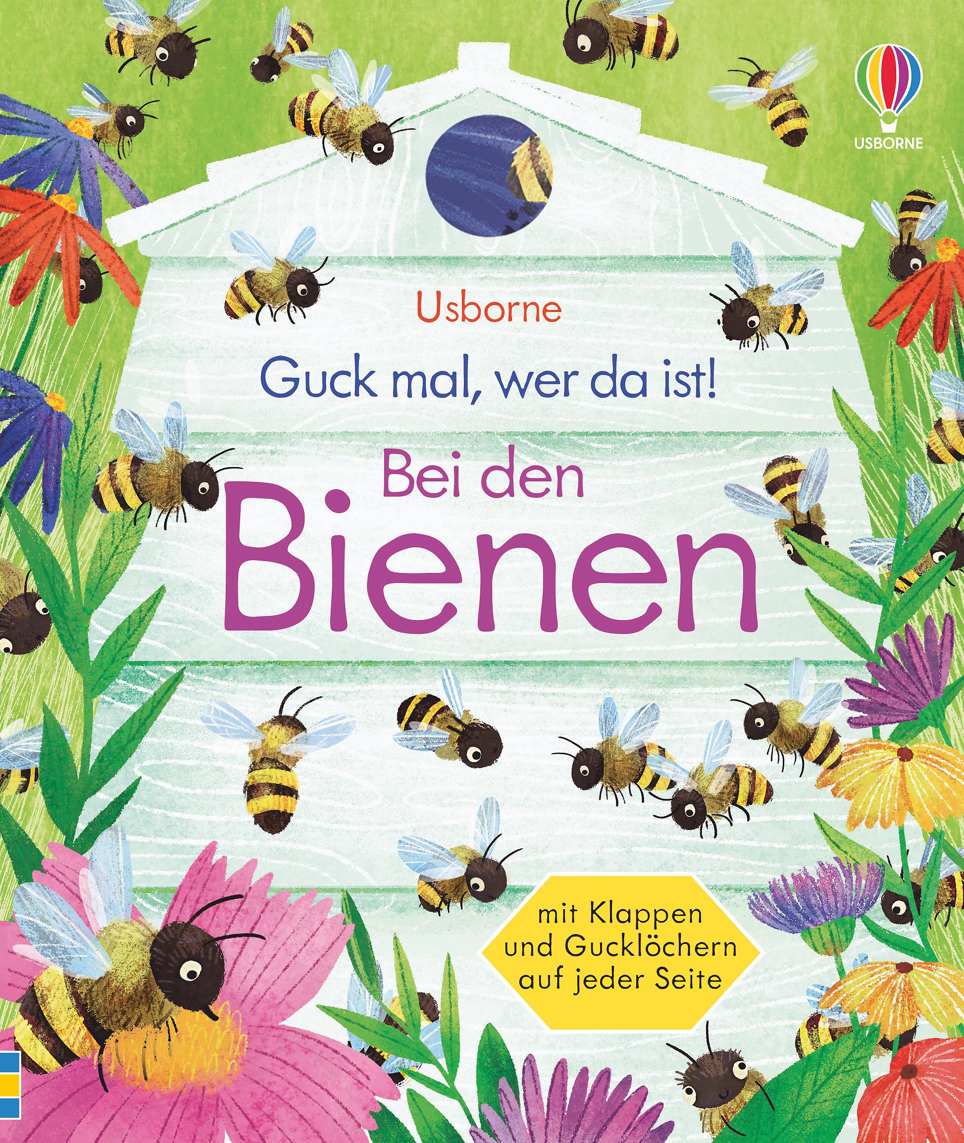 Vorderes Coverbild Guck mal, wer da ist! Bei den Bienen