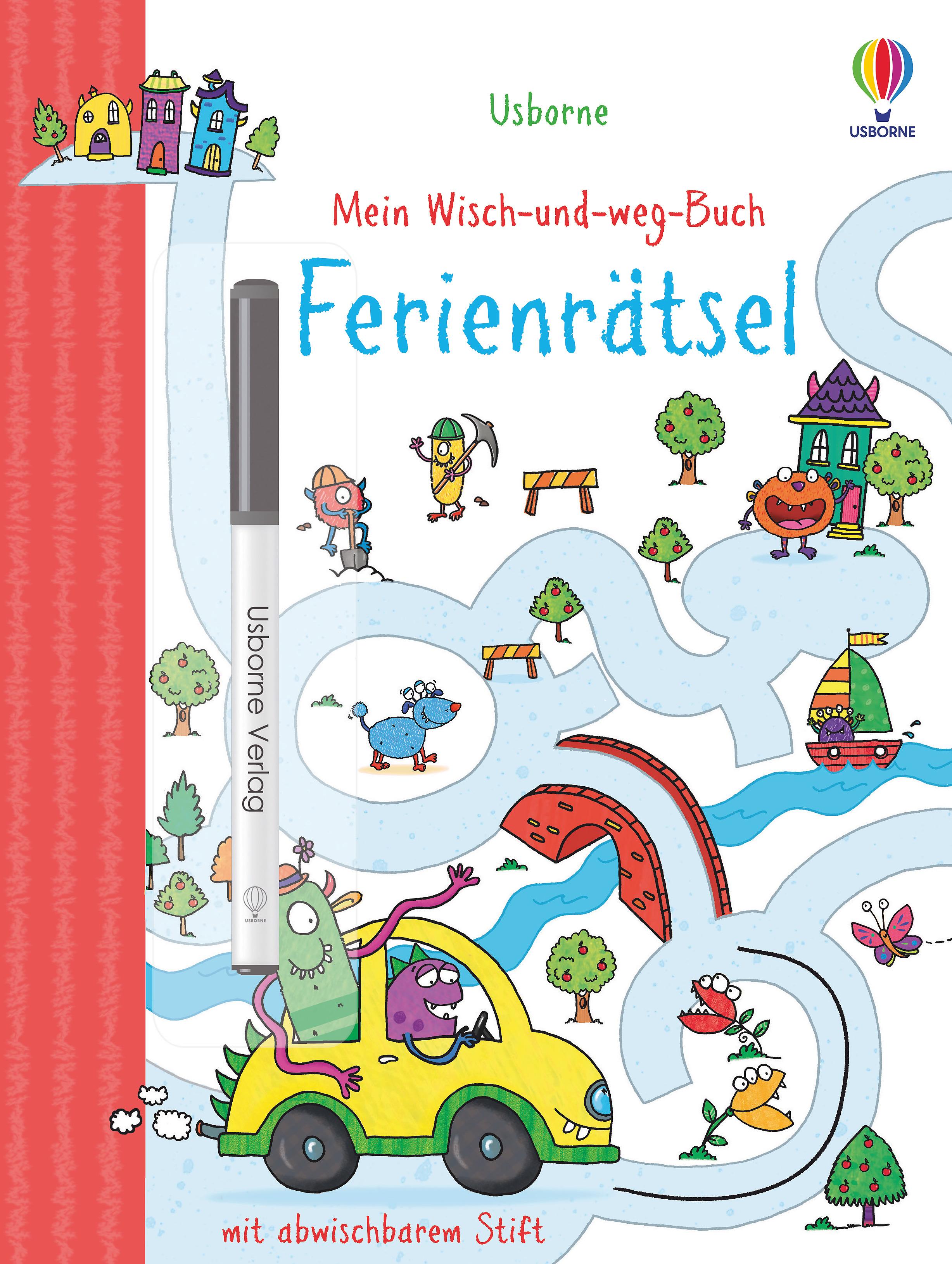 Vorderes Coverbild Mein Wisch-und-weg-Buch: Ferienrätsel