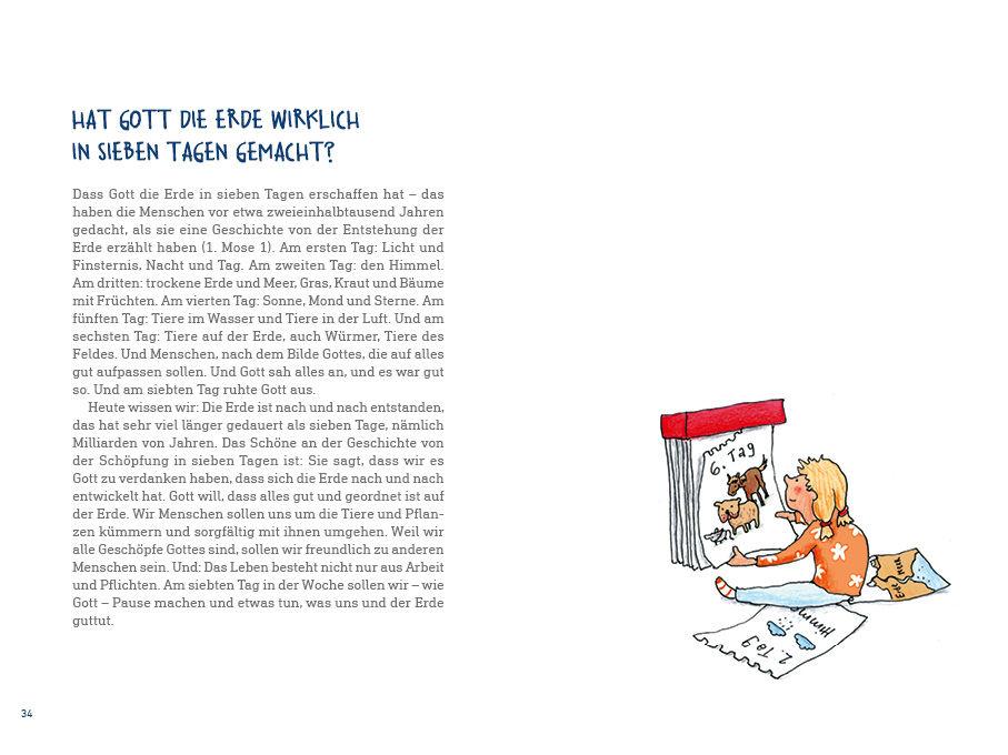 Beispielinhalt (Bild) Isst der liebe Gott auch gerne Schokolade?