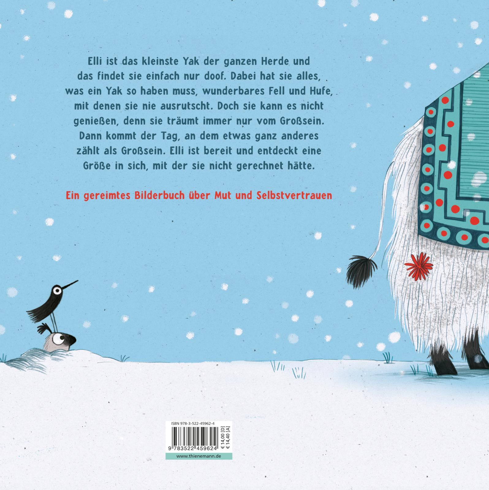 Rückseitencover Elli, das kleine Yak 1: Elli, die Kleinste von allen