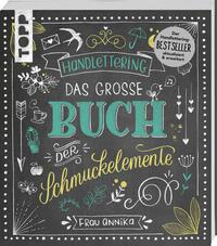 Vorderes Coverbild Handlettering. Das große Buch der Schmuckelemente