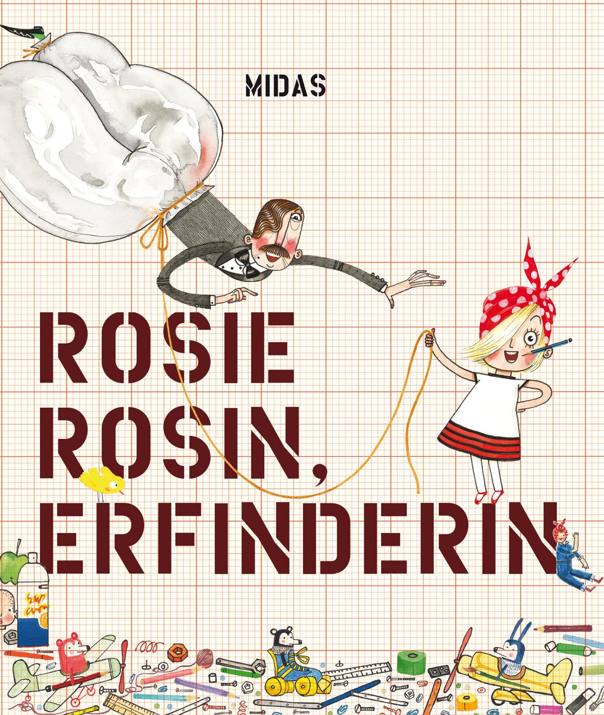 Vorderes Coverbild Rosie Rosin, Erfinderin