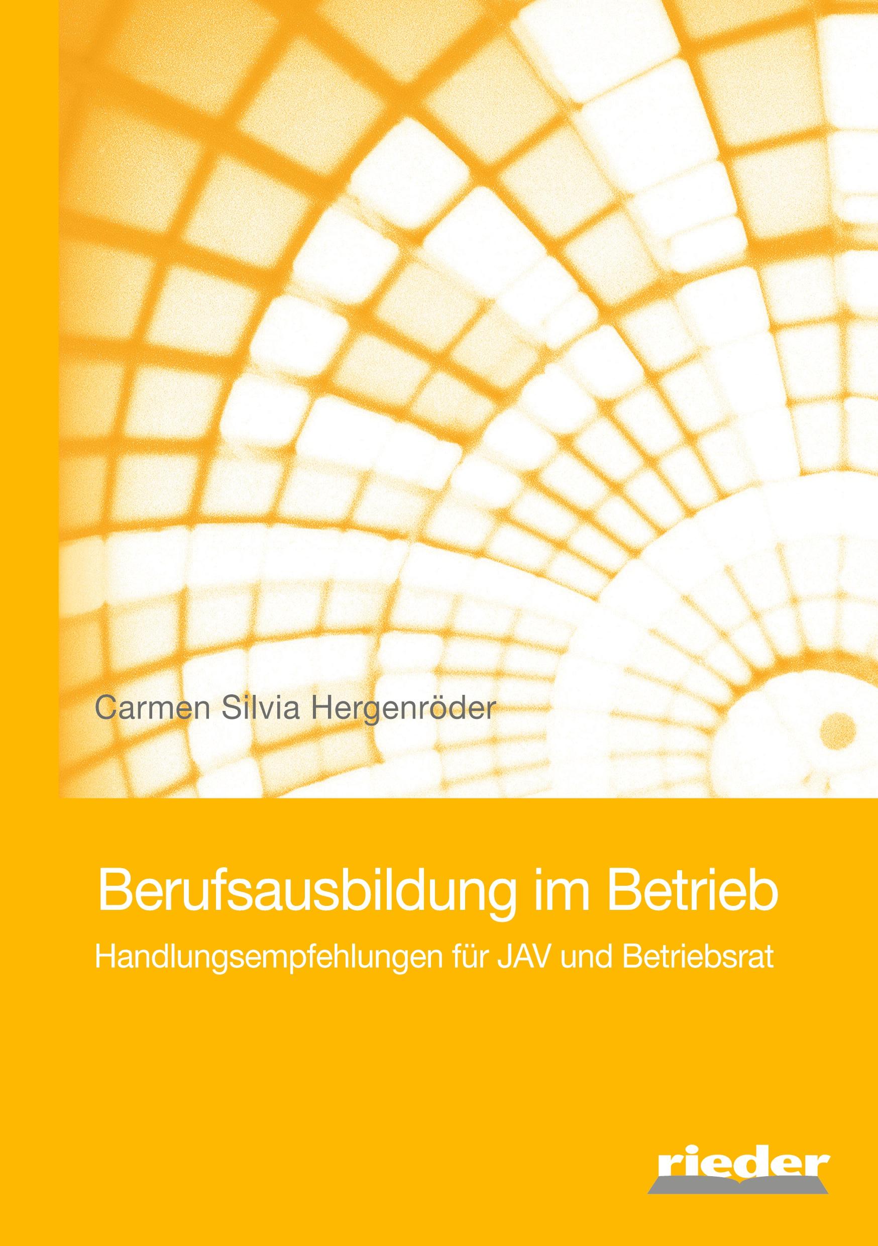 Vorderes Coverbild Berufsausbildung im Betrieb