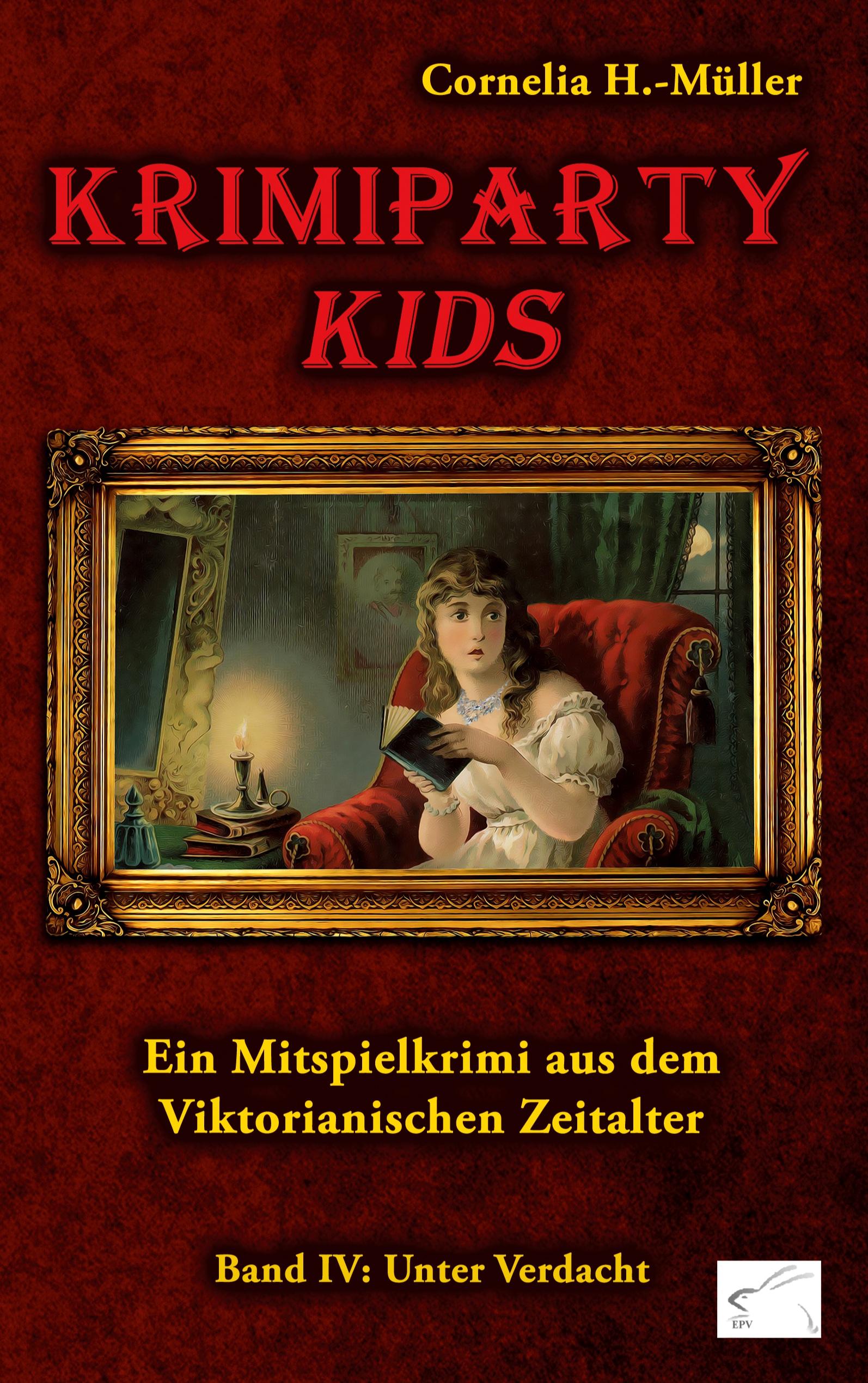 Vorderes Coverbild Krimiparty Kids Band 4: Unter Verdacht