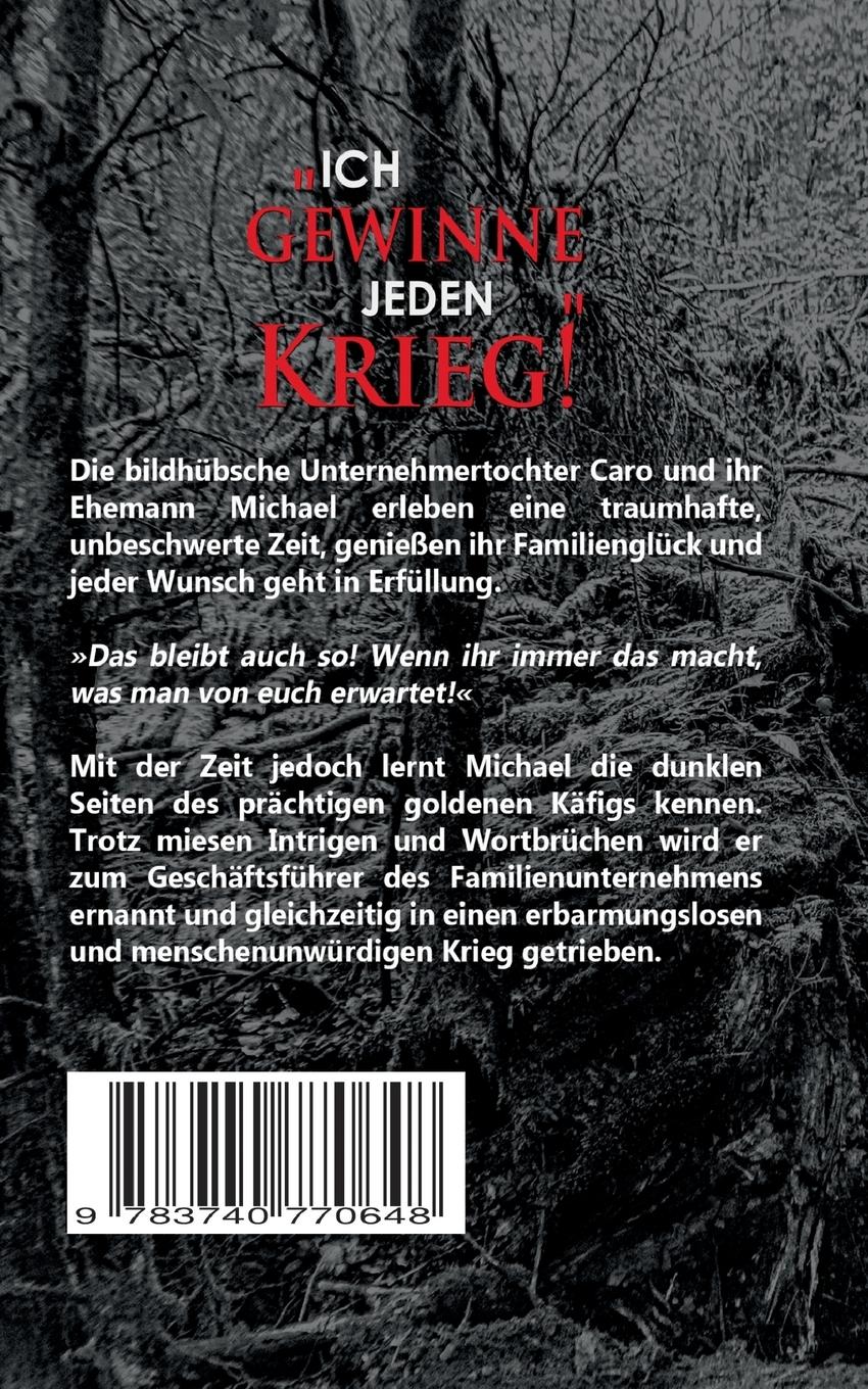 Rückseitencover "Ich gewinne jeden Krieg!"
