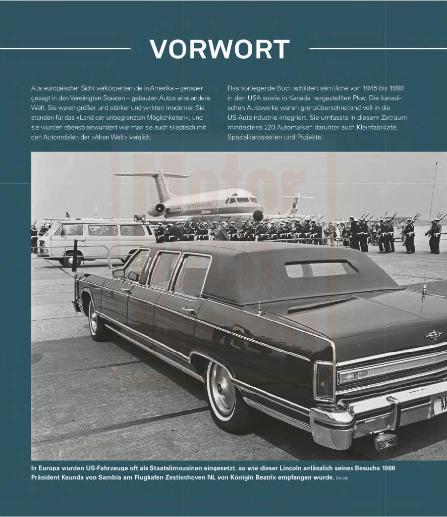 Beispielinhalt (Bild) Amerikanische Autos 1945-1990