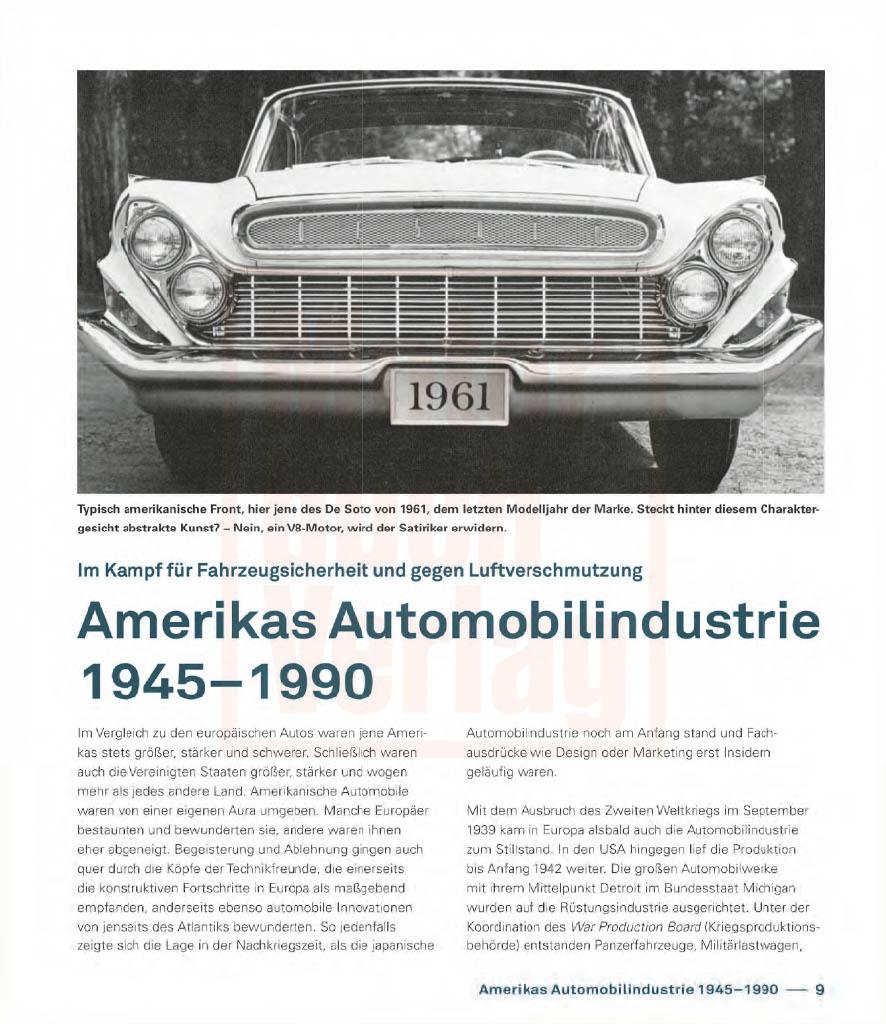 Beispielinhalt (Bild) Amerikanische Autos 1945-1990