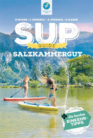 Vorderes Coverbild SUP-Guide Salzkammergut