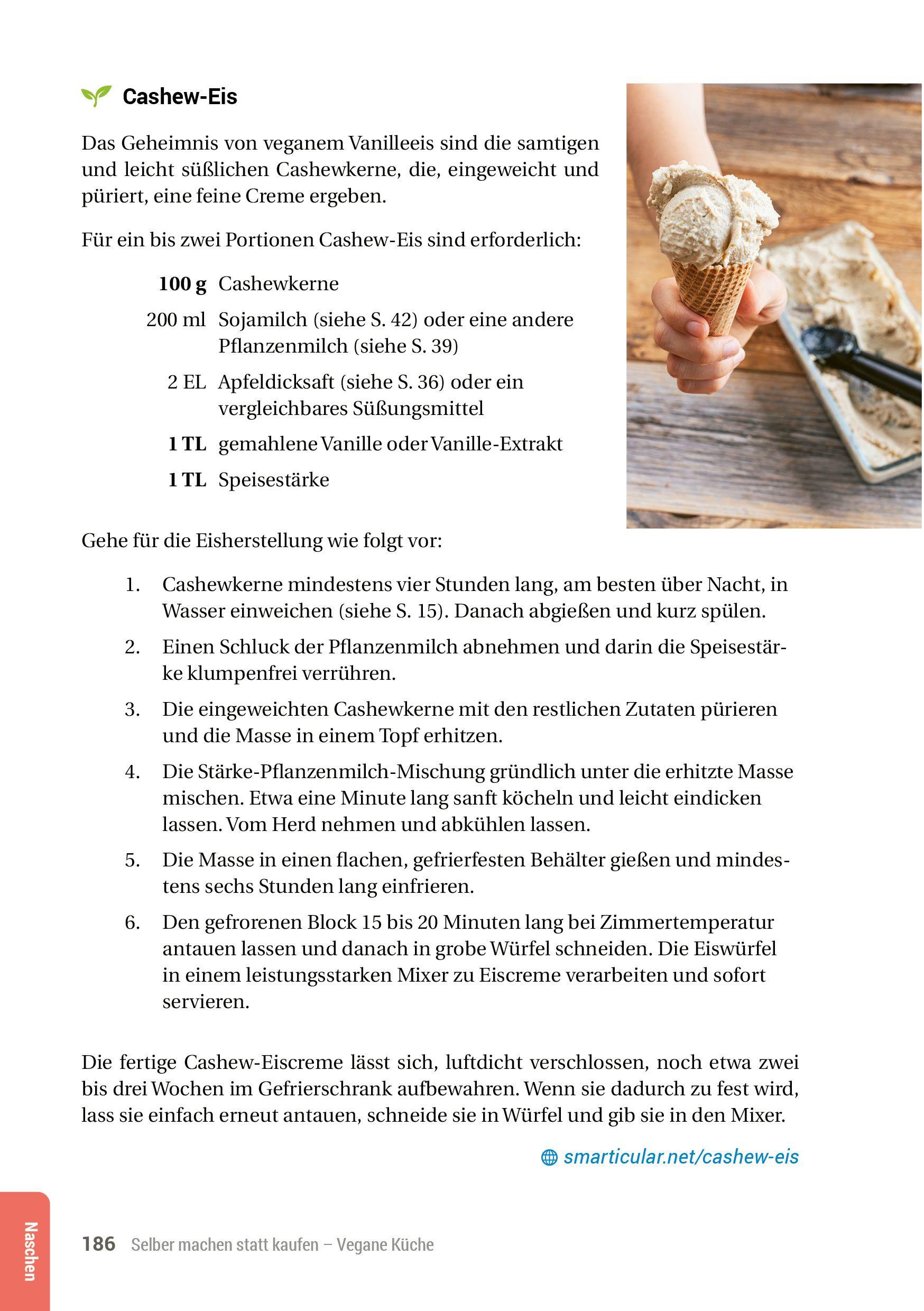 Beispielinhalt (Bild) Selber machen statt kaufen - Vegane Küche