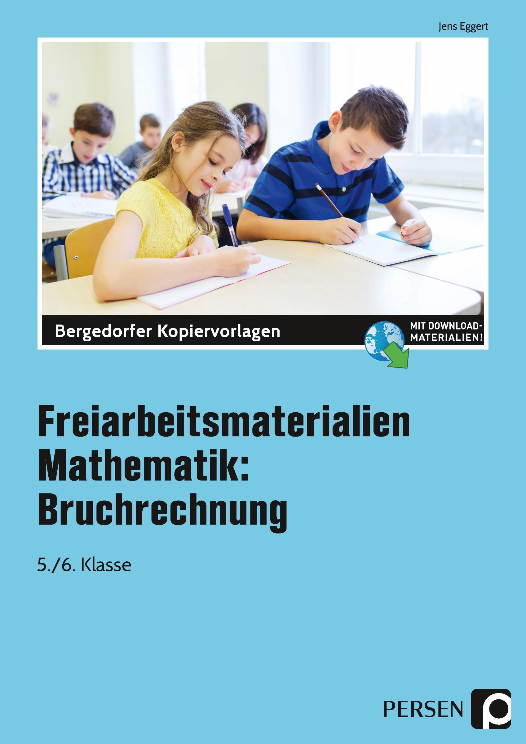 Vorderes Coverbild Freiarbeitsmaterialien Mathematik: Bruchrechnung