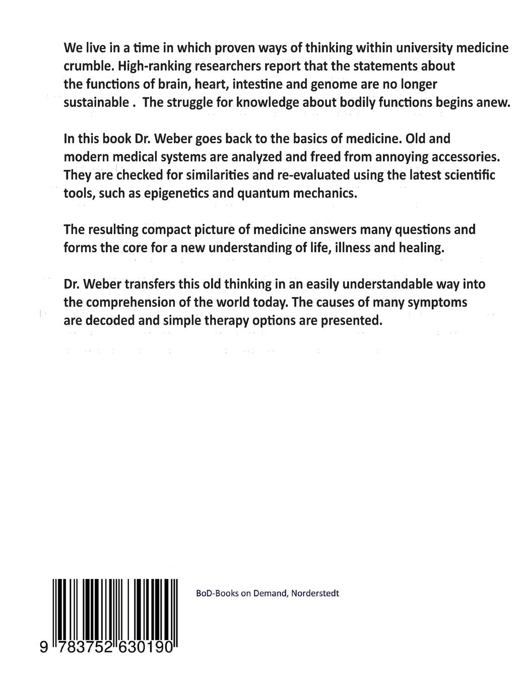 Rückseitencover The denied Truth behind Medicine