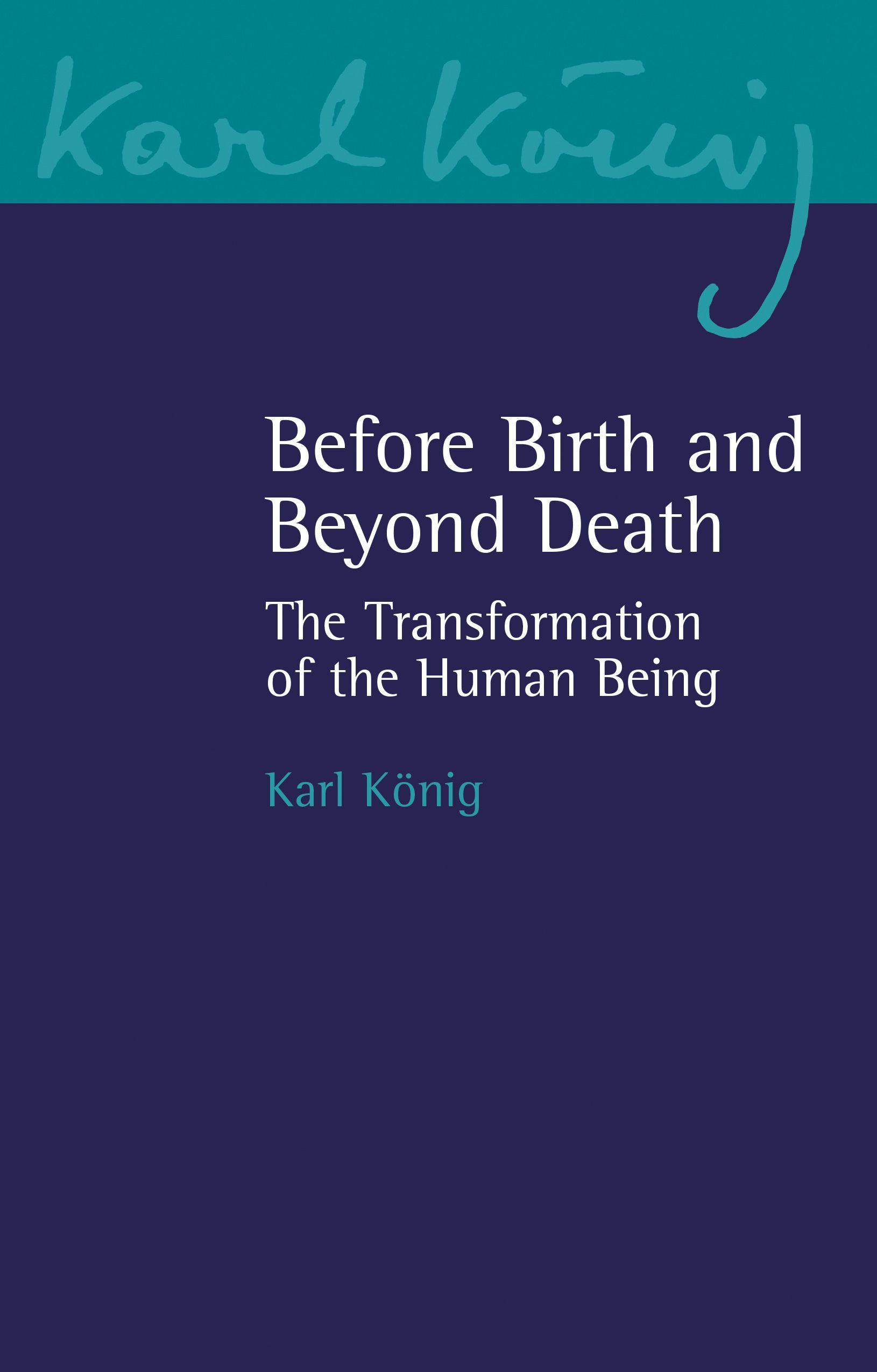 Vorderes Coverbild Before Birth and Beyond Death