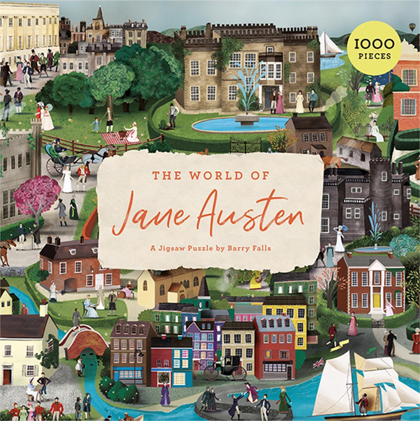 Vorderes Coverbild The World of Jane Austen 1000 Piece Puzzle