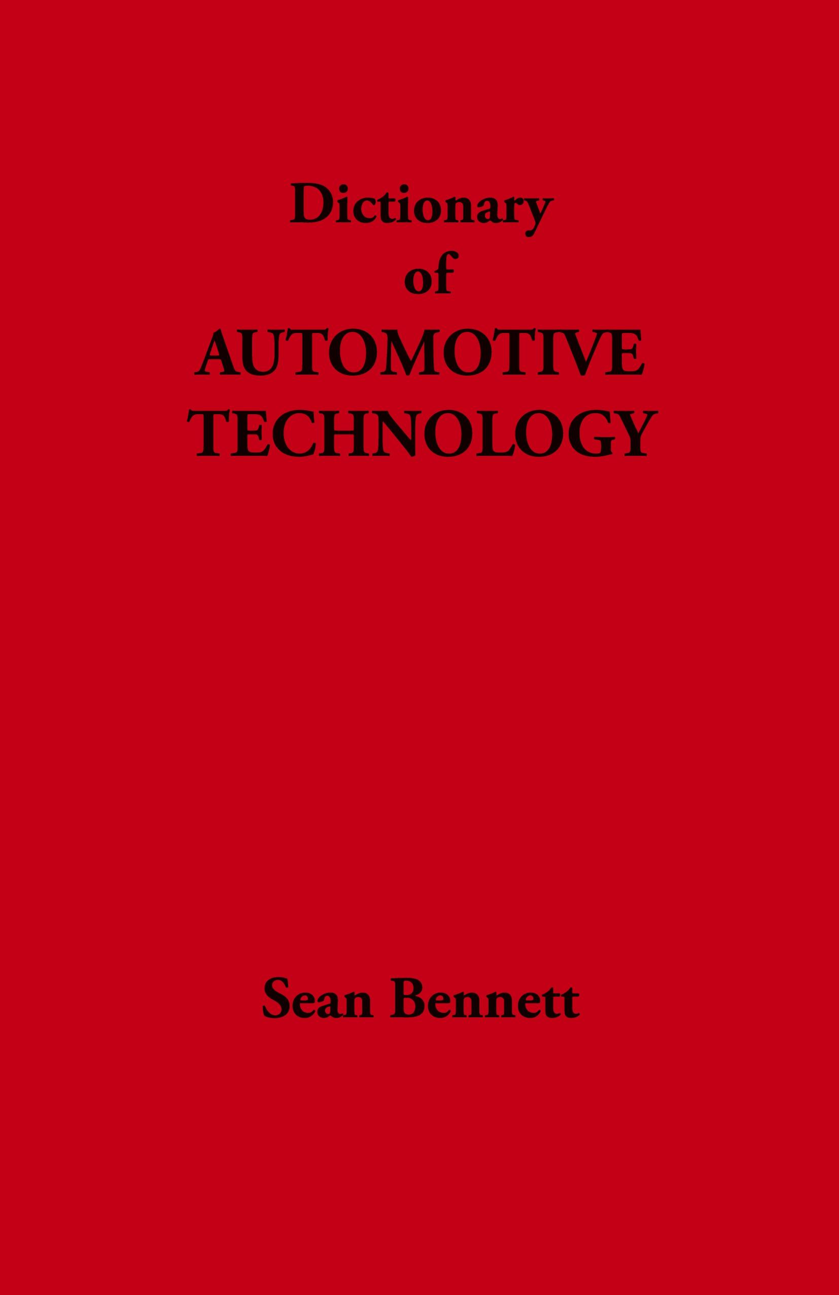 Vorderes Coverbild Dictionary of Automotive Technology