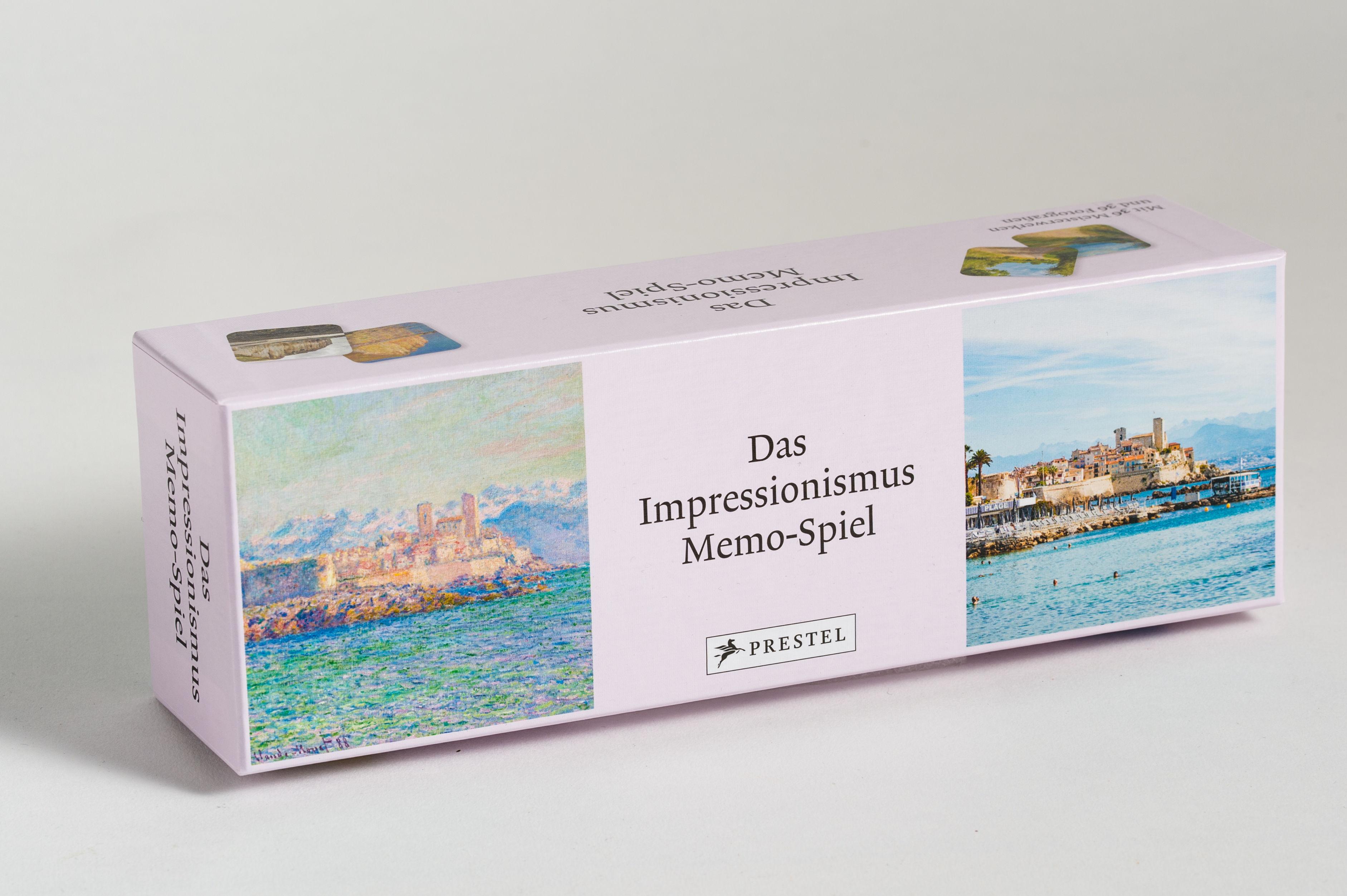 Beispielinhalt (Bild) Das Impressionismus Memo-Spiel (Memo) -
