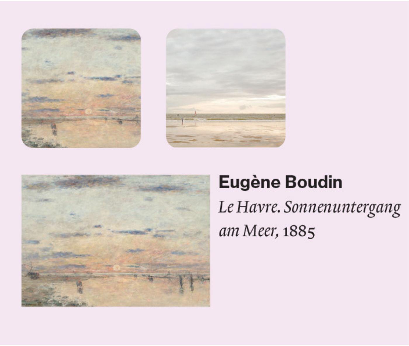 Beispielinhalt (Bild) Das Impressionismus Memo-Spiel (Memo) -