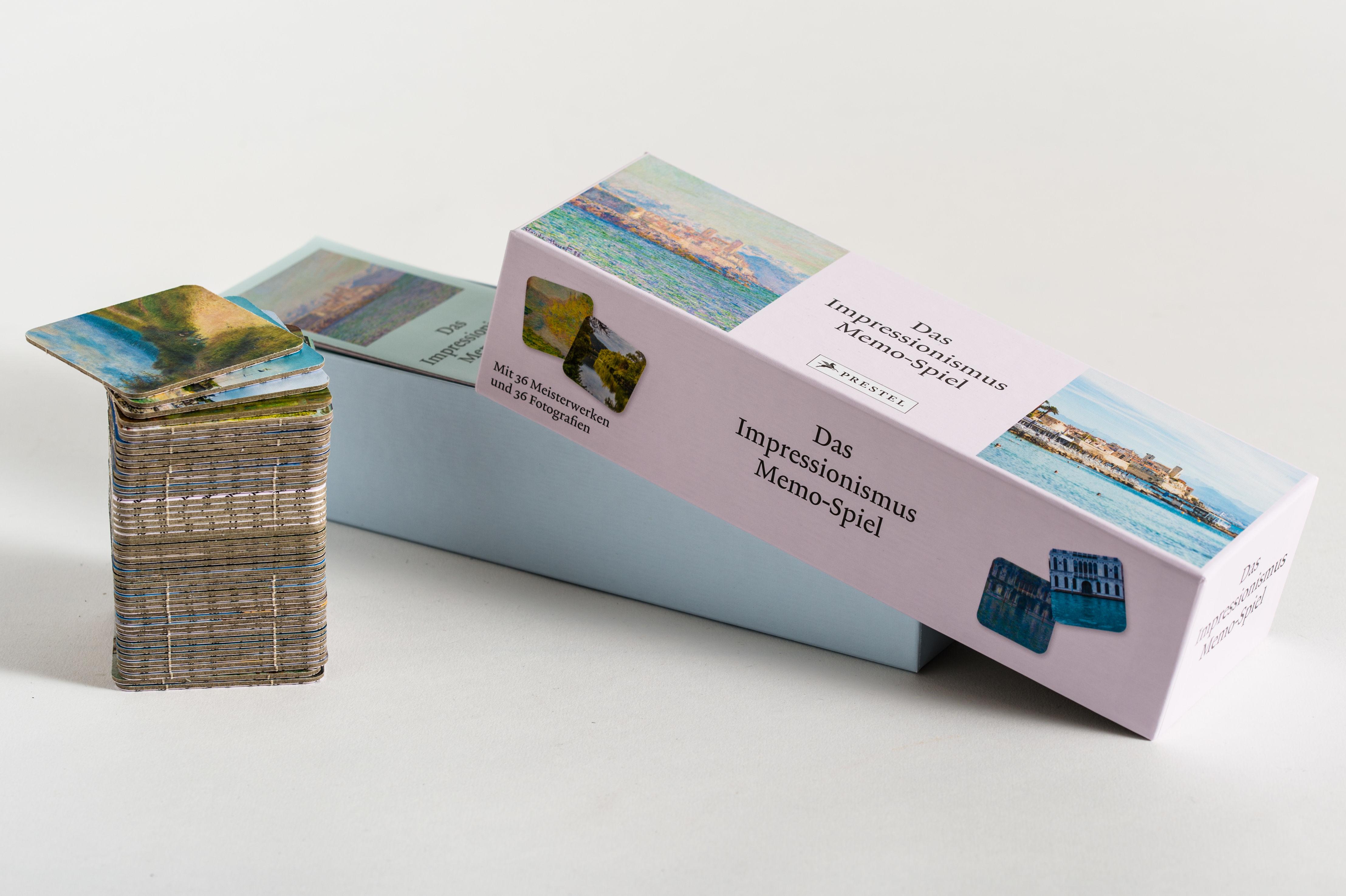 Beispielinhalt (Bild) Das Impressionismus Memo-Spiel (Memo) -