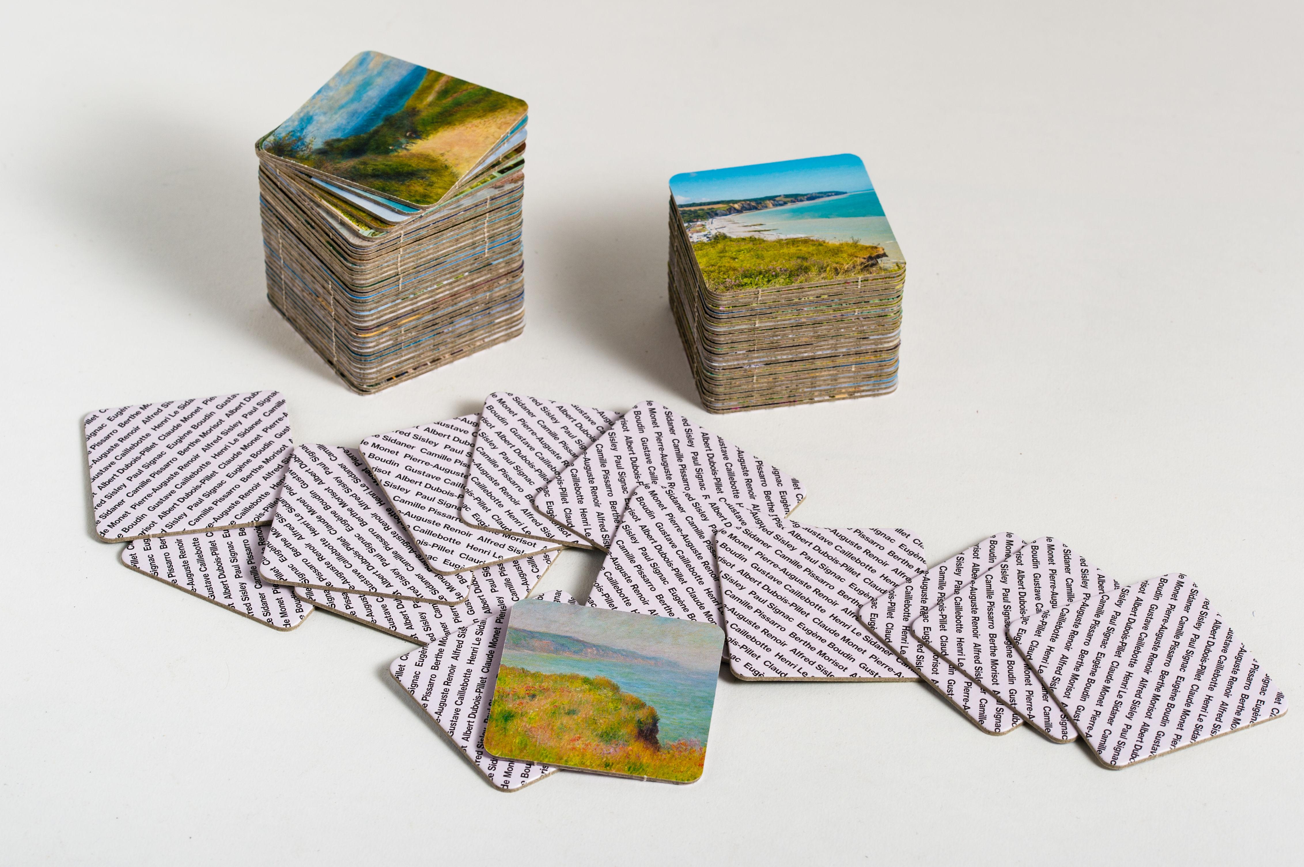 Beispielinhalt (Bild) Das Impressionismus Memo-Spiel (Memo) -