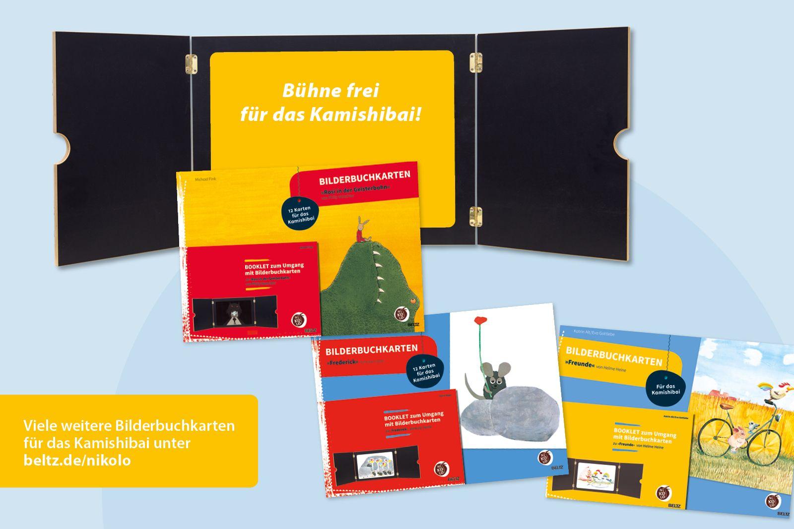 Beispielinhalt (Bild) Bilderbuchkarten »Hast du Angst?«, fragte die Maus« von Rafik Schami und Kathrin Schärer