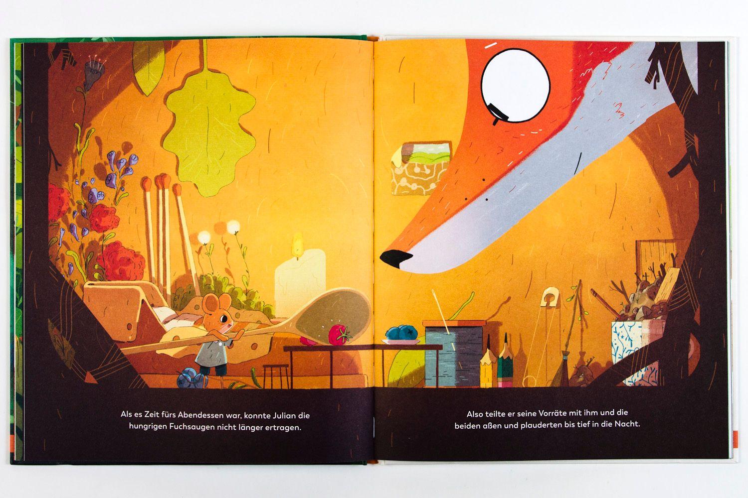 Beispielinhalt (Bild) Eine Maus namens Julian