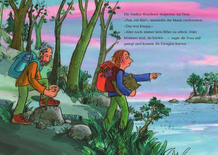 Beispielinhalt (Bild) Stadtbär im Wald