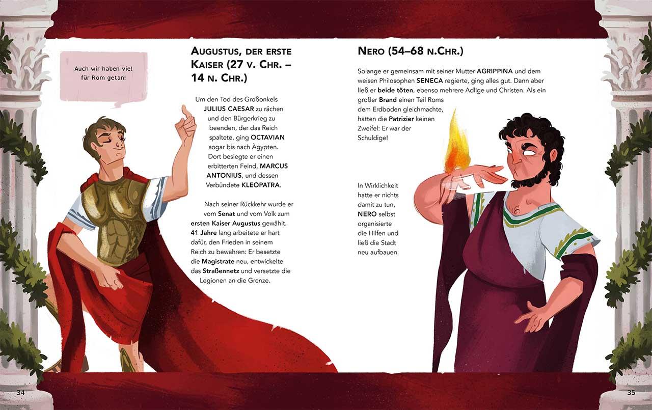 Beispielinhalt (Bild) Willi Weltenbummler: Ein Tag im antiken Rom