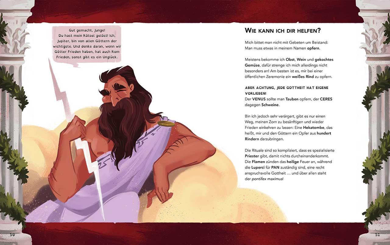 Beispielinhalt (Bild) Willi Weltenbummler: Ein Tag im antiken Rom