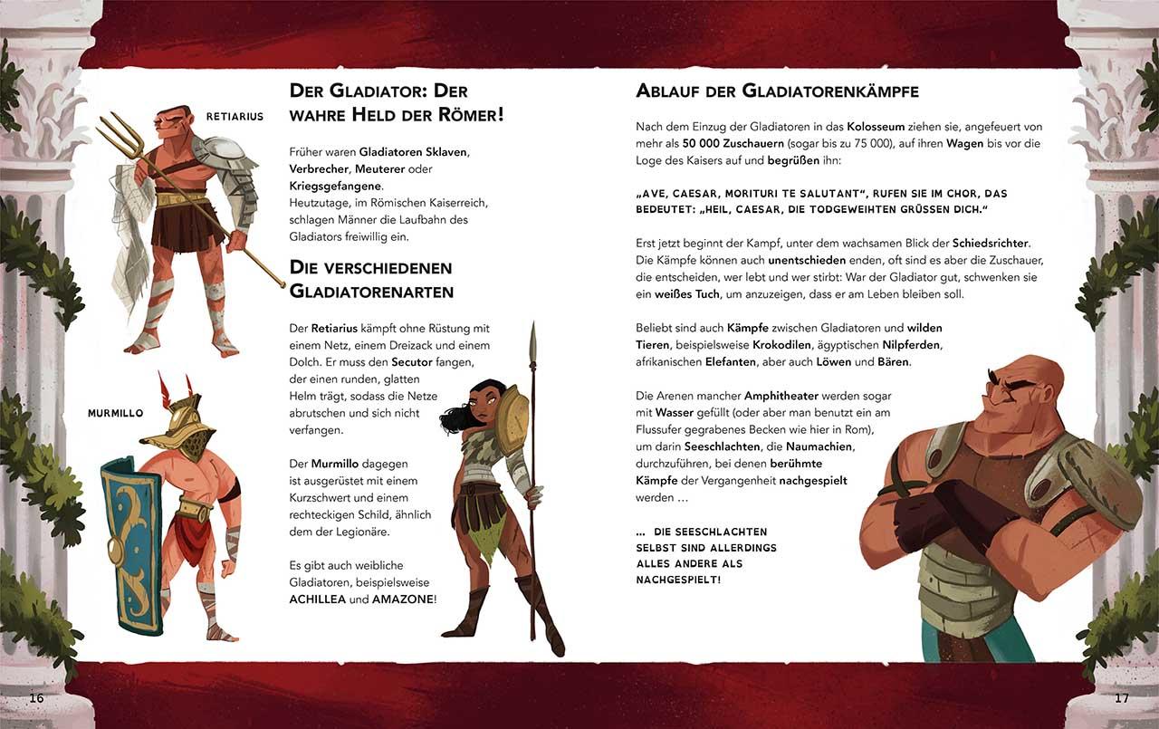 Beispielinhalt (Bild) Willi Weltenbummler: Ein Tag im antiken Rom