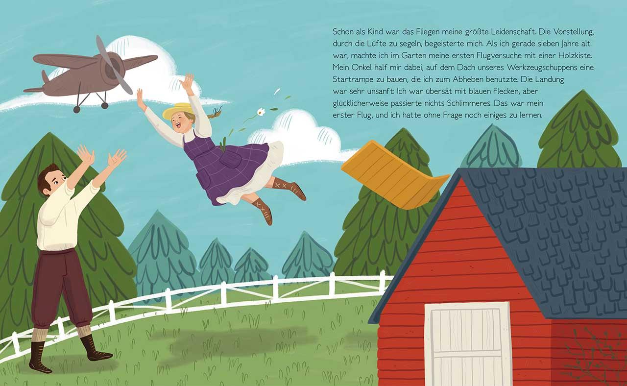 Beispielinhalt (Bild) Total Genial! Amelia Earhart