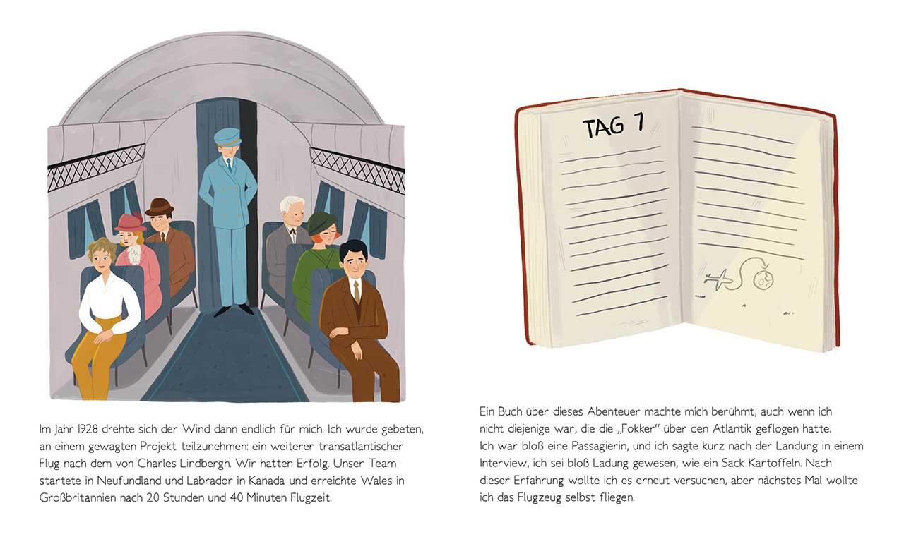 Beispielinhalt (Bild) Total Genial! Amelia Earhart