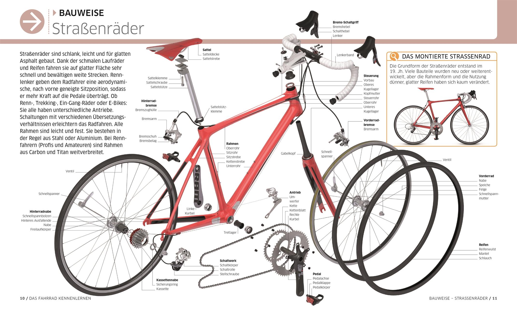 Beispielinhalt (Bild) Das ultimative Fahrrad-Handbuch