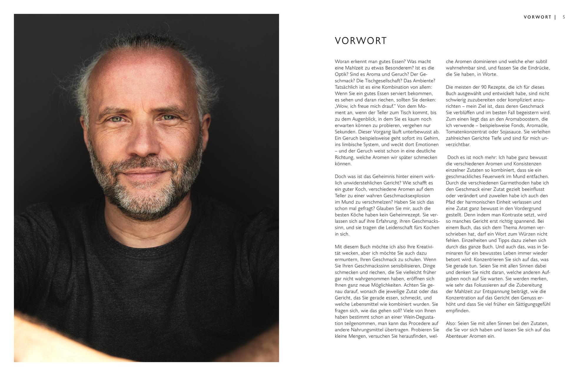 Beispielinhalt (Bild) Aromen - Das Kochbuch