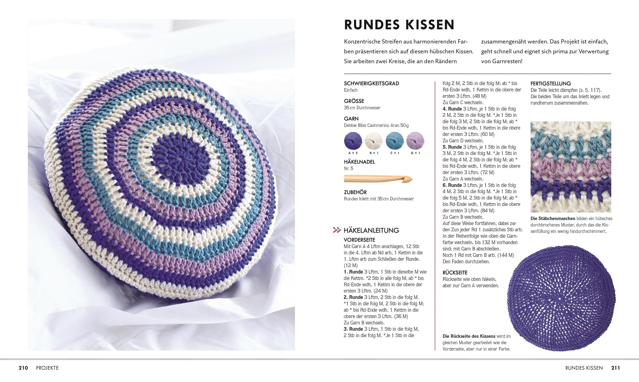 Beispielinhalt (Bild) Häkeln Schritt für Schritt