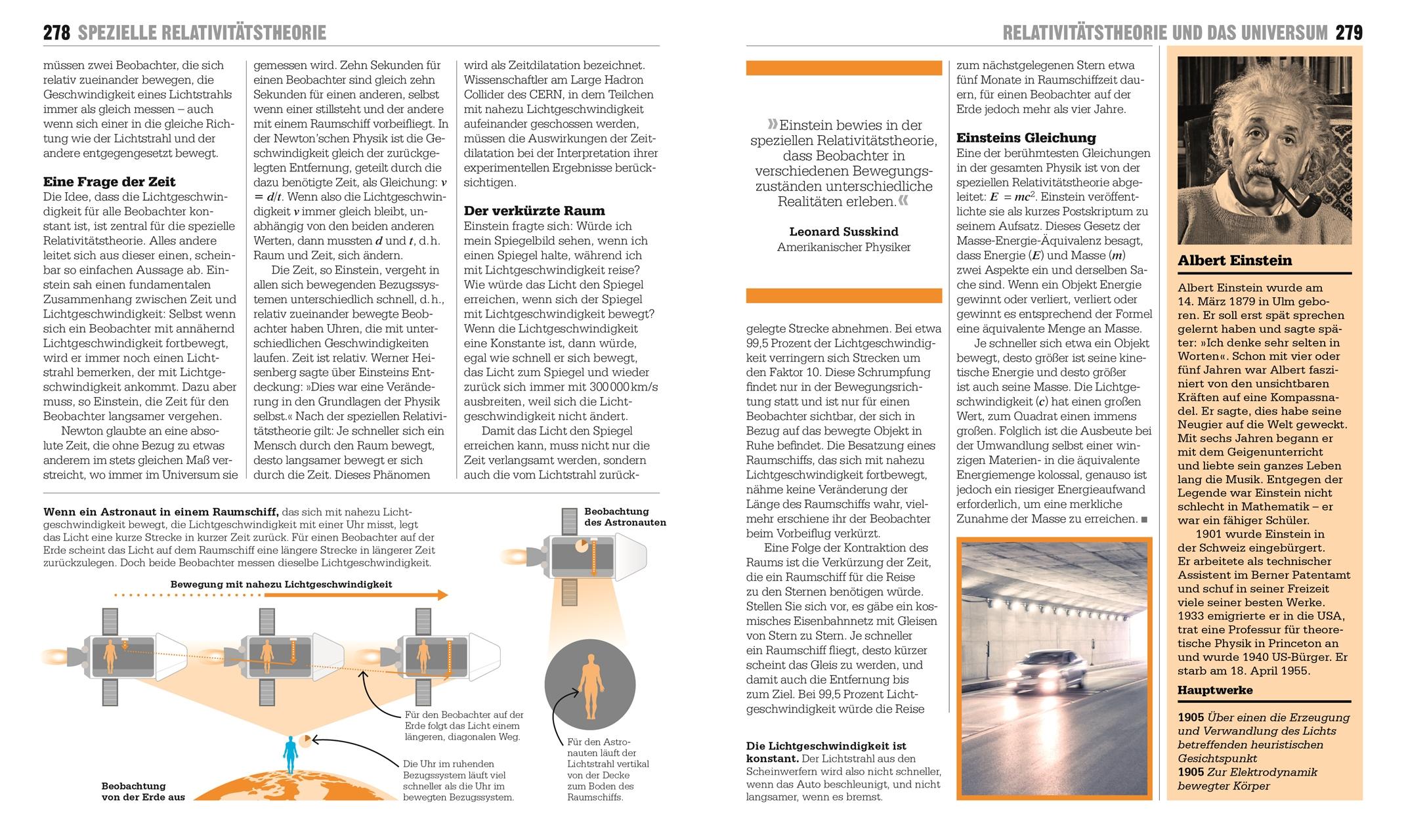 Beispielinhalt (Bild) Big Ideas. Das Physik-Buch