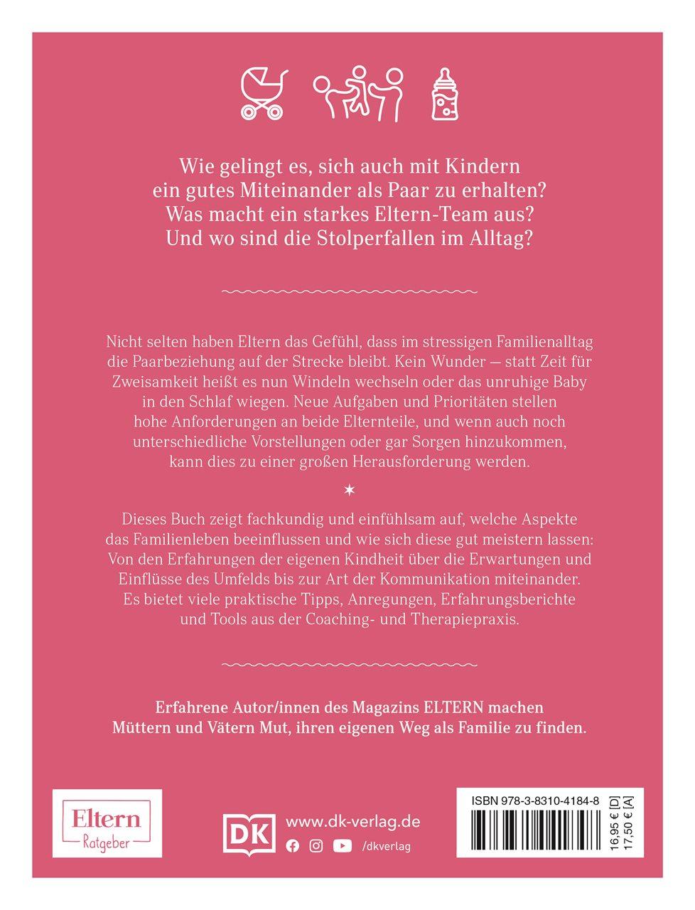 Rückseitencover ELTERN-Ratgeber. Eltern sein, Paar bleiben