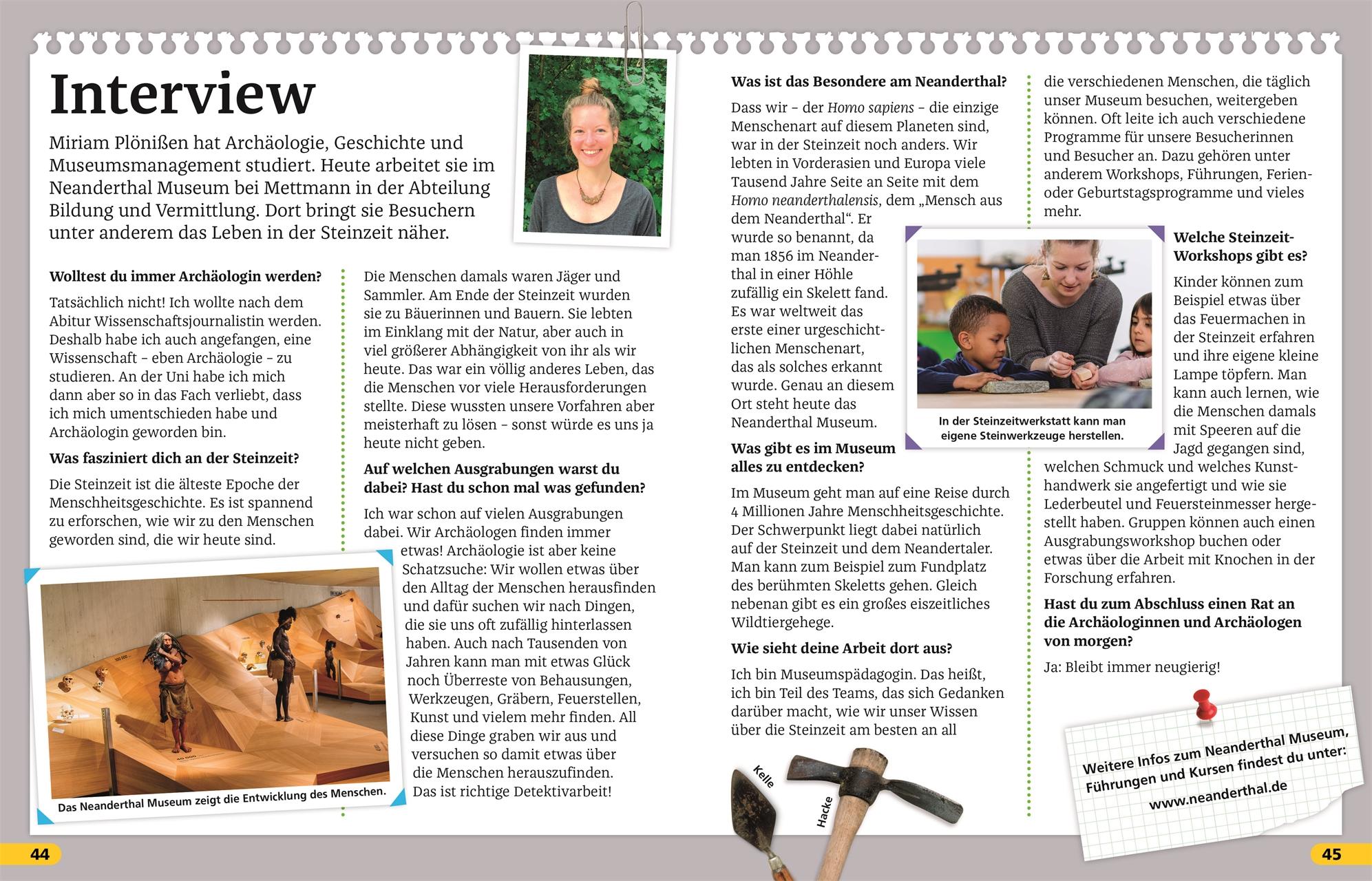 Beispielinhalt (Bild) Superchecker! Steinzeit