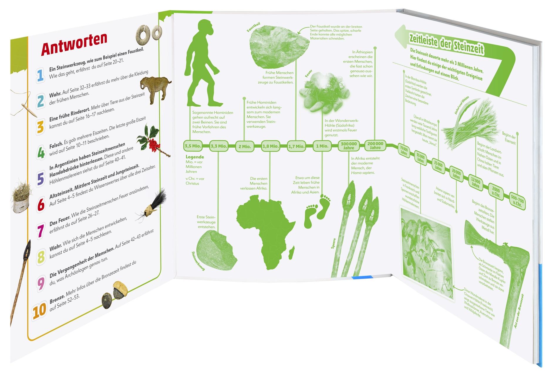 Beispielinhalt (Bild) Superchecker! Steinzeit