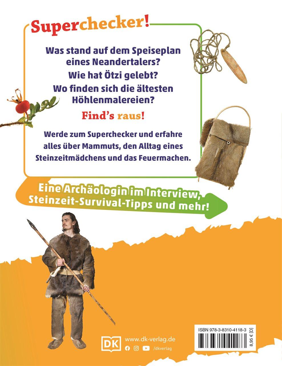 Rückseitencover Superchecker! Steinzeit