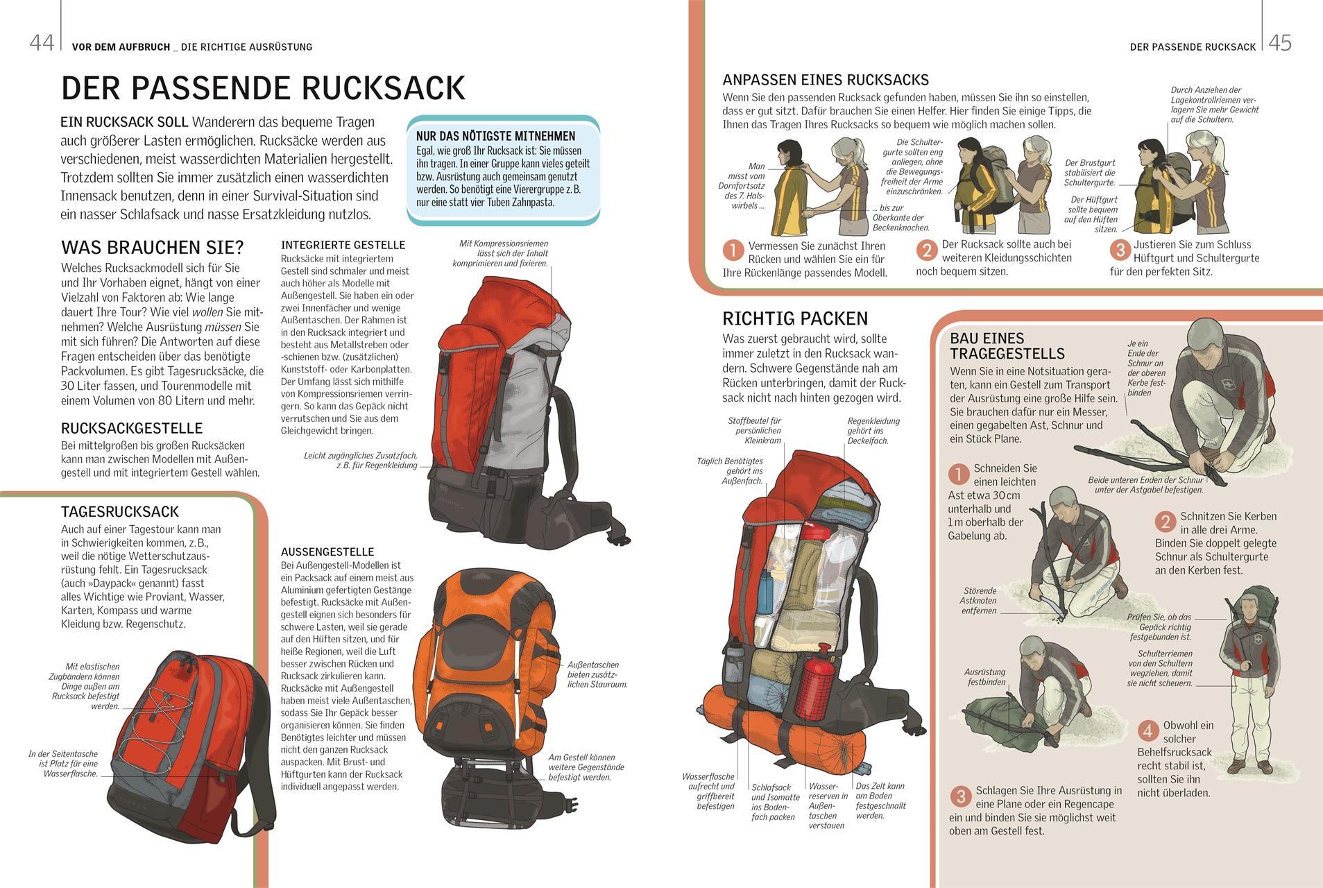 Beispielinhalt (Bild) Survival-Guide