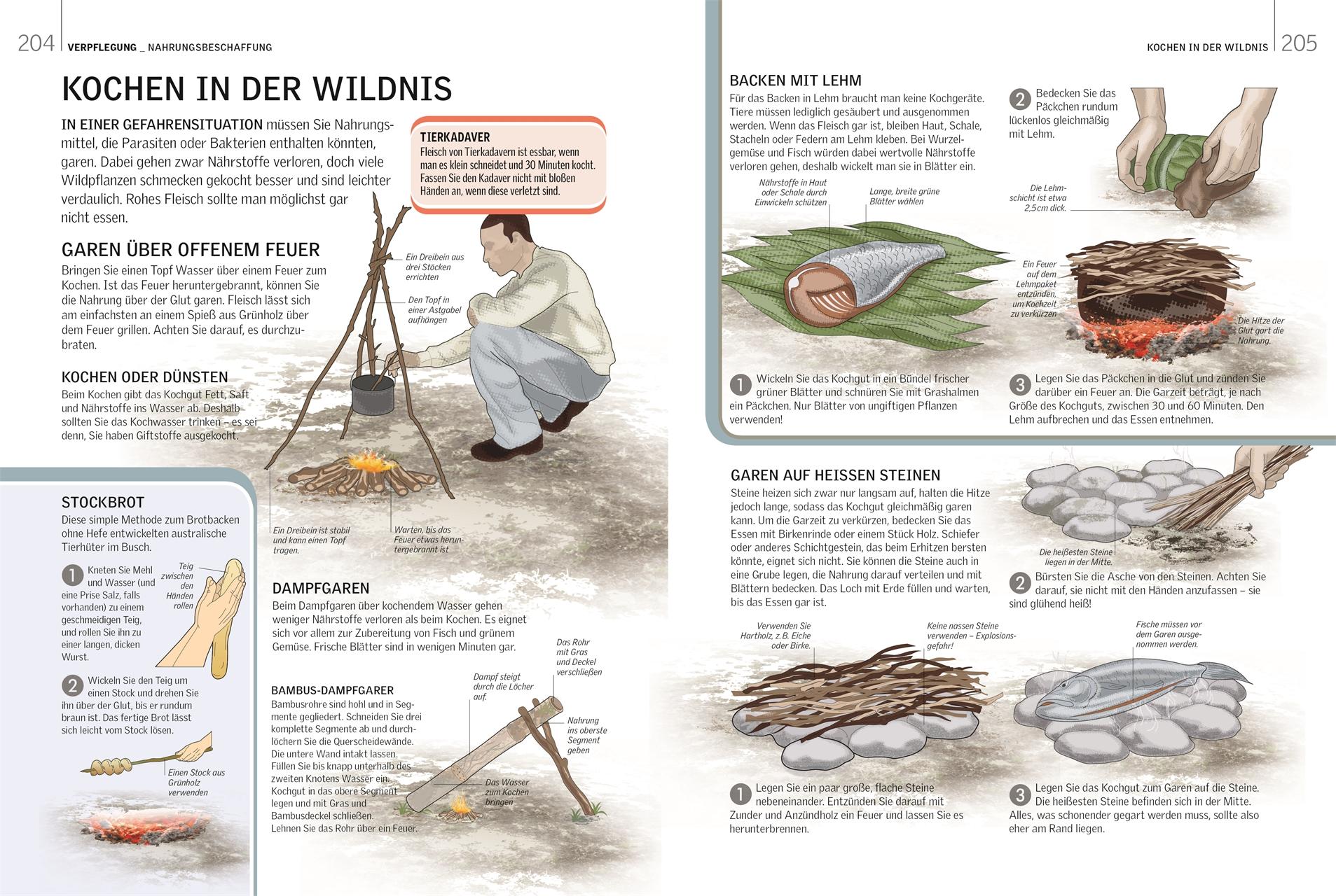 Beispielinhalt (Bild) Survival-Guide