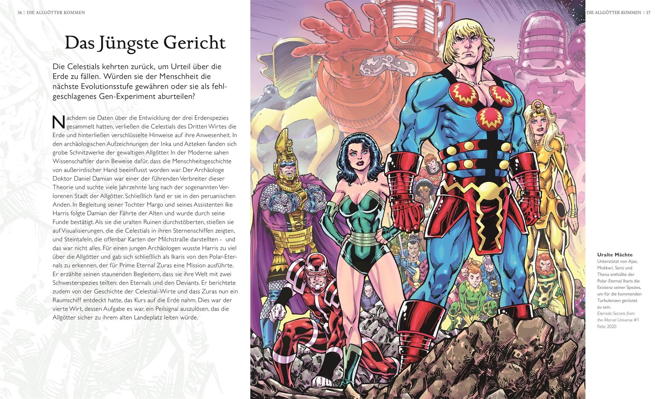 Beispielinhalt (Bild) MARVEL Mythen und Legenden