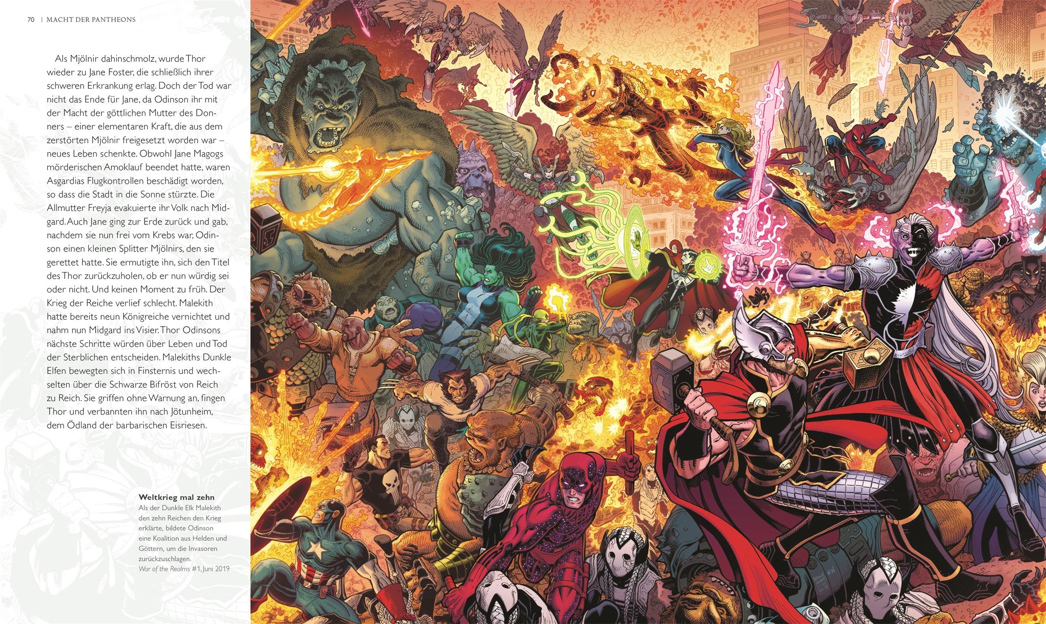 Beispielinhalt (Bild) MARVEL Mythen und Legenden