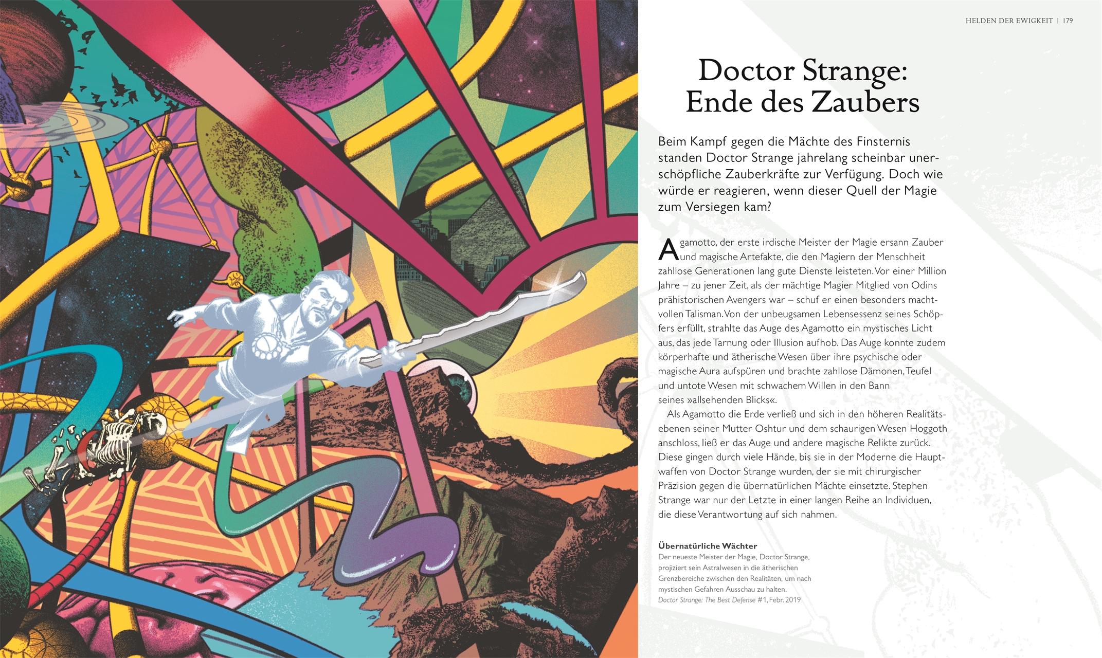 Beispielinhalt (Bild) MARVEL Mythen und Legenden