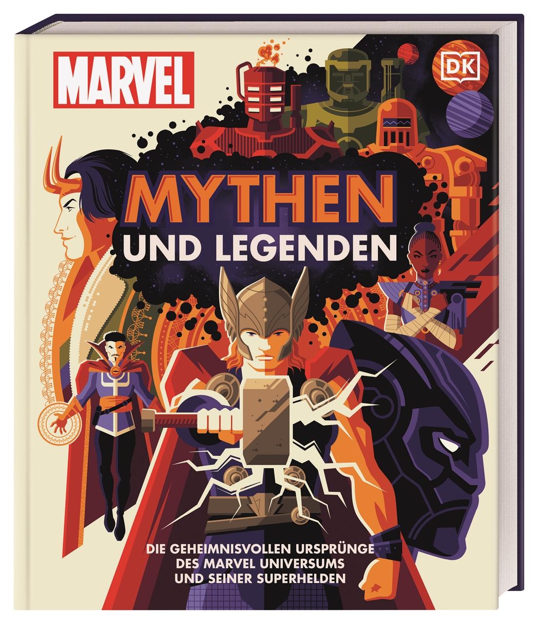 Vorderes Coverbild MARVEL Mythen und Legenden