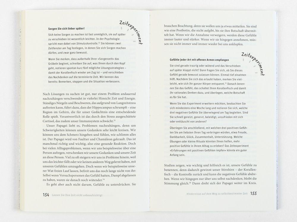 Beispielinhalt (Bild) Lassen Sie Ihre Zeit nicht unbeaufsichtigt!