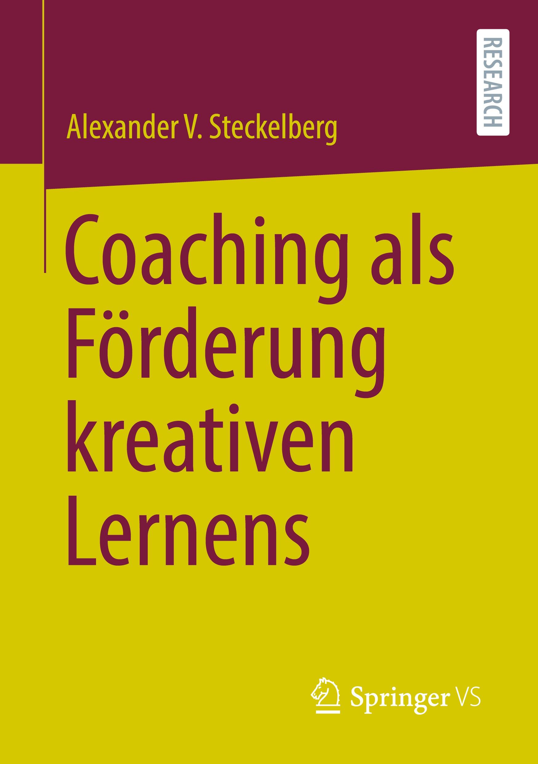 Vorderes Coverbild Coaching als Förderung kreativen Lernens