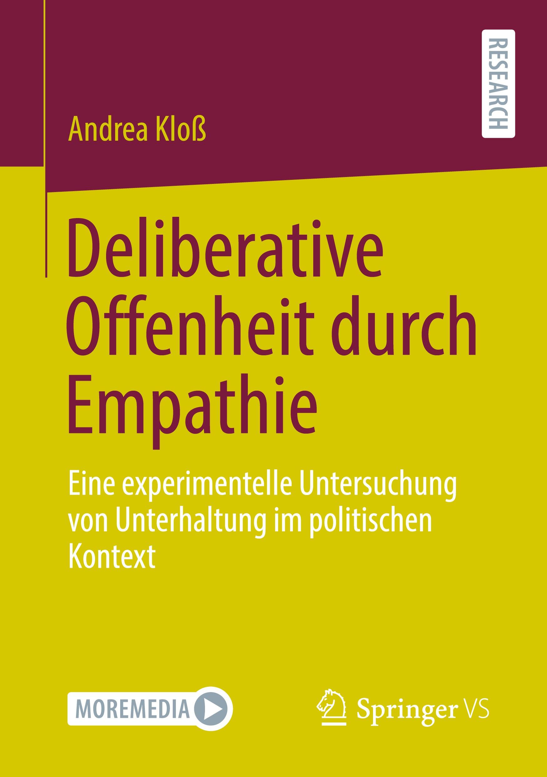 Vorderes Coverbild Deliberative Offenheit durch Empathie