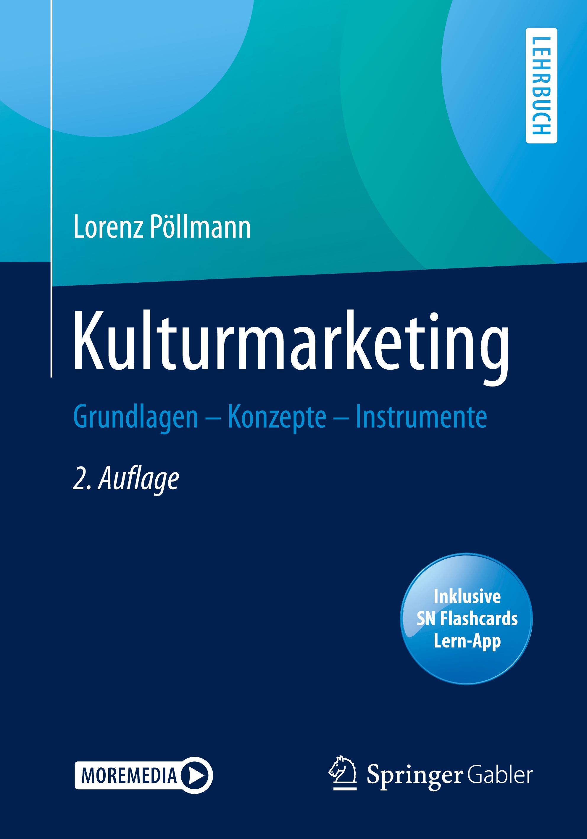 Vorderes Coverbild Kulturmarketing
