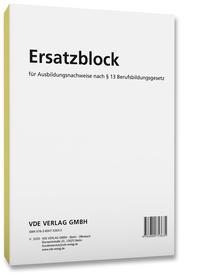 Vorderes Coverbild Ersatzblock