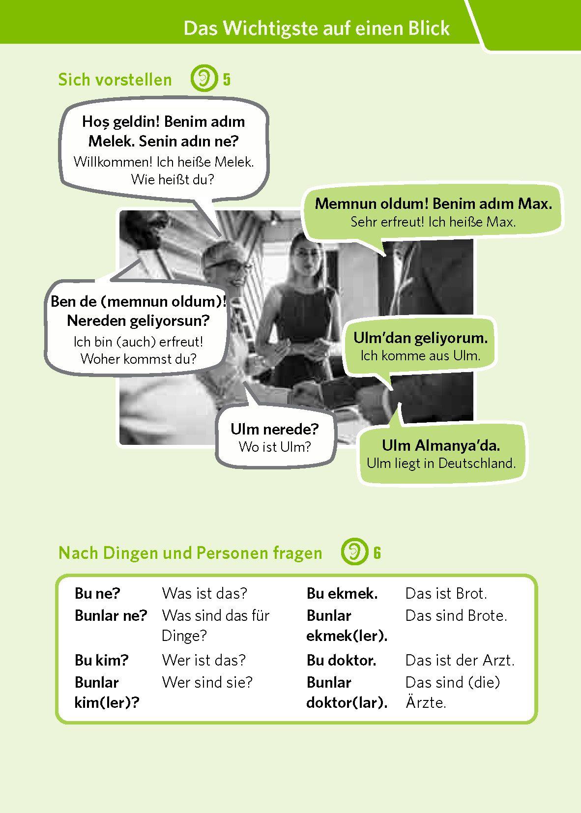 Beispielinhalt (Bild) PONS Pocket-Sprachkurs Türkisch